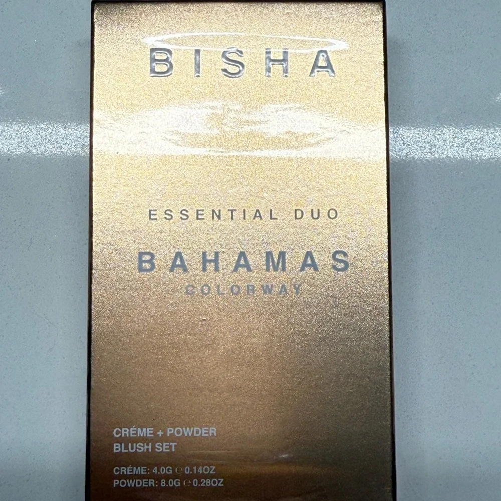 BISHA Essential Duo Blush In Bahamas (Peachy Coral)